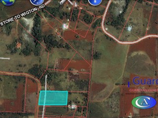 WIGTON CROSS KEYS, Manchester, Jamaica - Residential lot for Sale